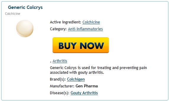 Get A Colchicine Prescription. Colcrys Cheap Online