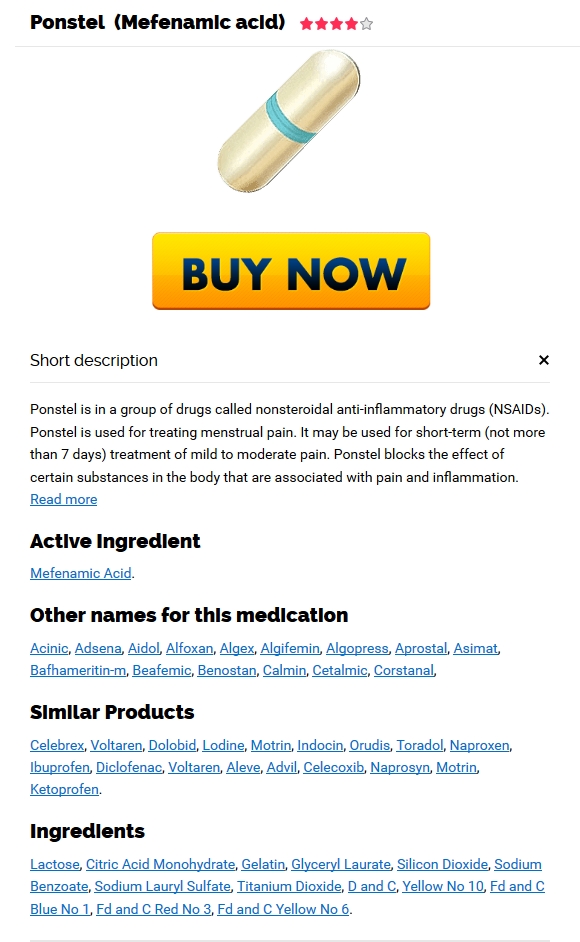 Ponstel Pills Online – Buy Mefenamic acid Prescription Online