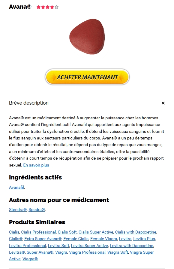 Acheter Avana 100 mg En Ligne En France