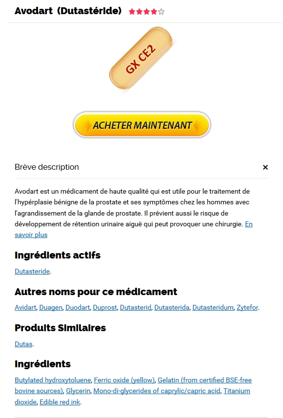 Achat Vrai Avodart 0.5 mg