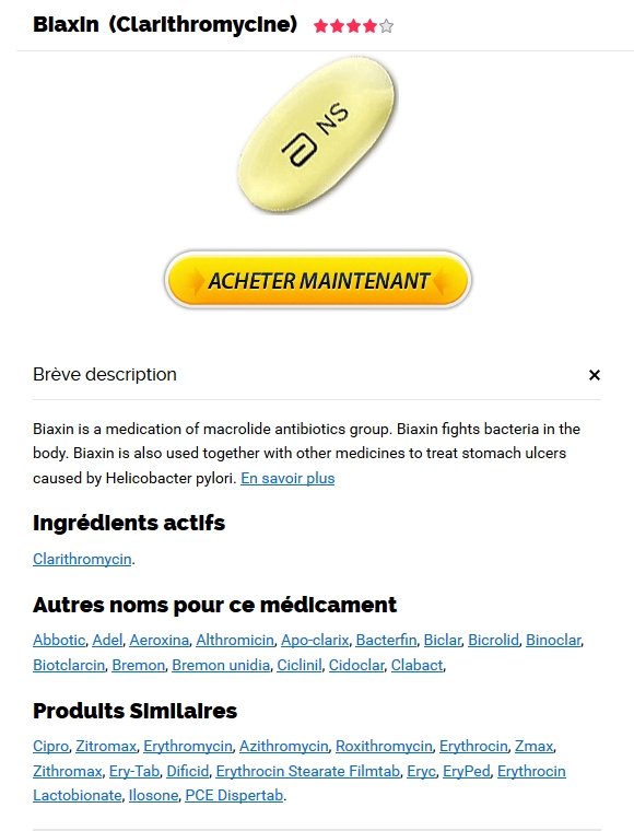 acheter du Biaxin générique. Achat De Clarithromycin En France