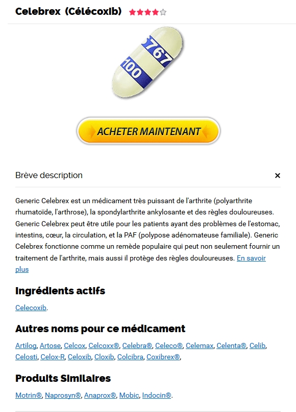 Celecoxib de vente par correspondance – Celebrex 100 mg Medicament插图