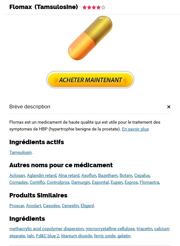 Flomax France acheter. acheter Tamsulosin en ligne