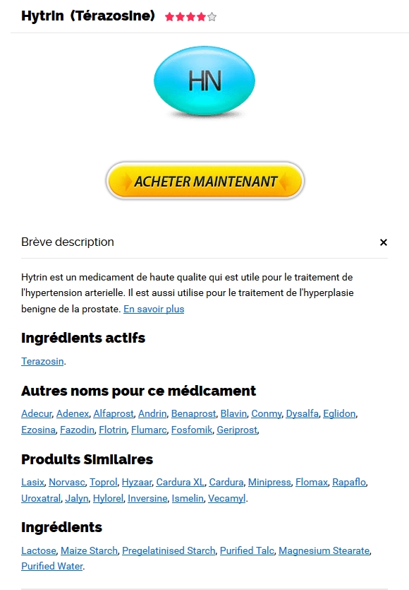 Hytrin France pharmacie