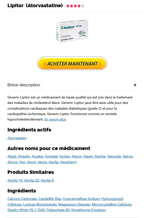 Lipitor Generique France | BitCoin accepté | Les commandes privées et sécurisées