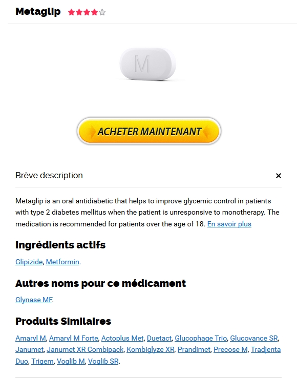 acheter Glipizide/Metformin pas cher en ligne * Metaglip Pharmacie Par Internet En France