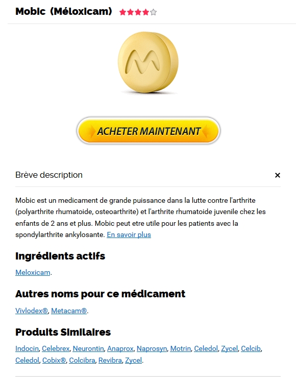 Achat Mobic 7.5 mg pilule - Fiable, rapide et sécurisé mobic