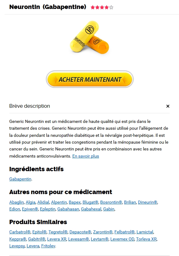 Neurontin sans prescription