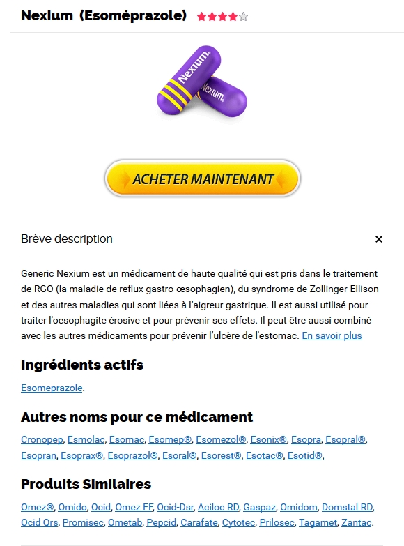 Prix du Nexium | Livraison internationale