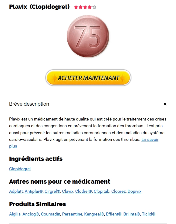 Pharmacie Canadienne Plavix – Plavix générique pas cher