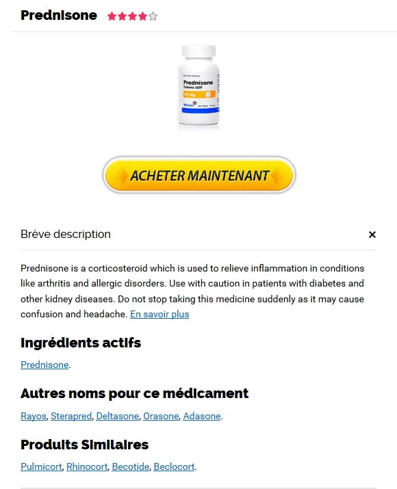 Prednisone achat. meilleurs Prednisolone acheter