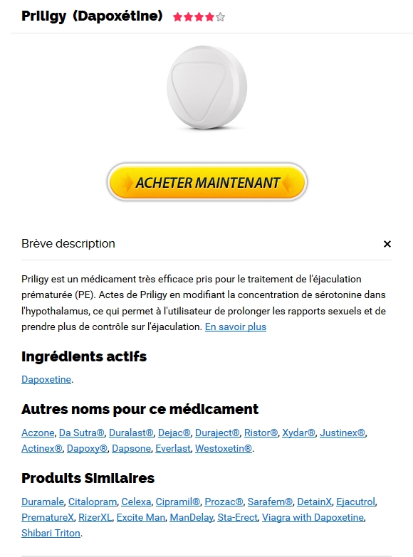 Achat Priligy En France. Les moins chers des médicaments en ligne