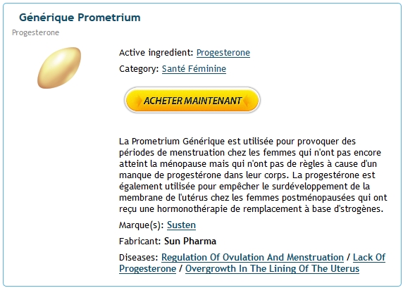 Achat Prometrium Belgique