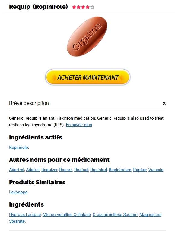 Requip Pilule Pour Bander * Ropinirole vente en ligne插图