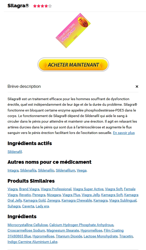Acheter Silagra En Ligne En France. Sildenafil Citrate meilleur achat