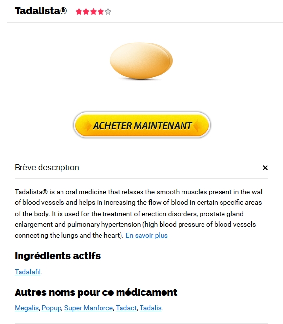 Achat Tadalis Pharmacie Sur Internet | Options de paiement flexibles