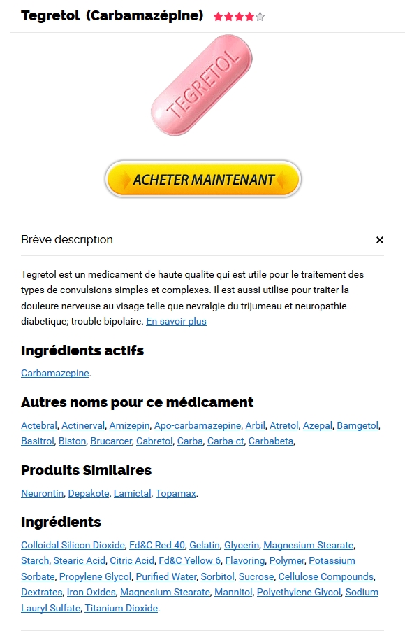 prix des pilules Tegretol * Achat Tegretol Médicament En Ligne France