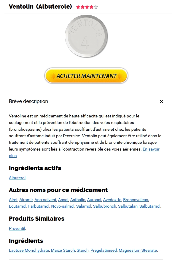 Prix Du Ventolin En Pharmacie France