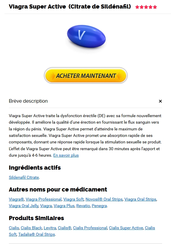 commande Sildenafil Citrate pas cher | Viagra Super Active Online Canada