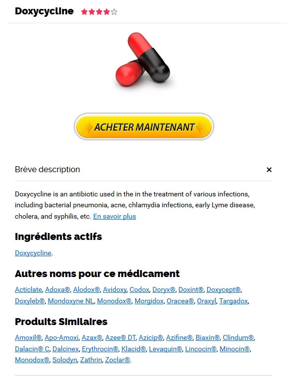 Acheter Du Vrai Doxycycline