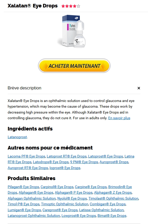 Acheter Xalatan Canada – pilule Latanoprost discount