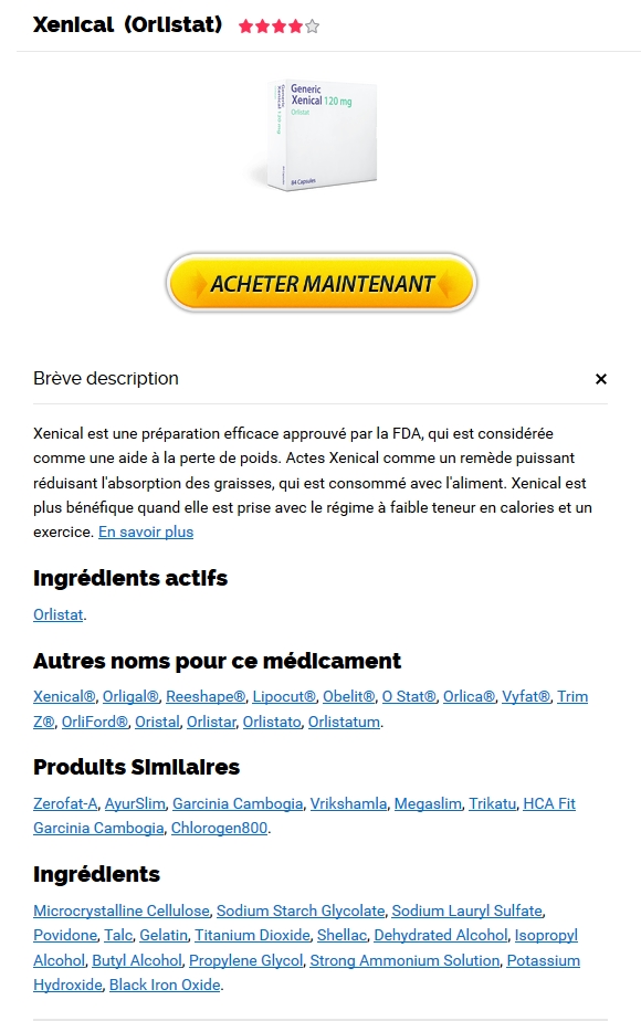 Achat Vrai Xenical 120 mg. Pharmacie Pas Cher