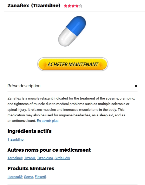 Zanaflex Achat Pharmacie | Meilleure offre sur Generics