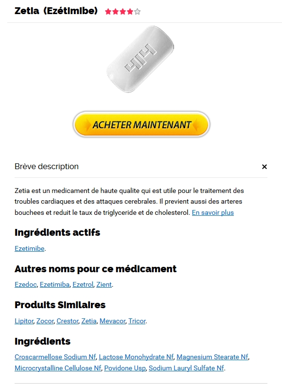 Achat De Zetia En Ligne – Envoie Rapide