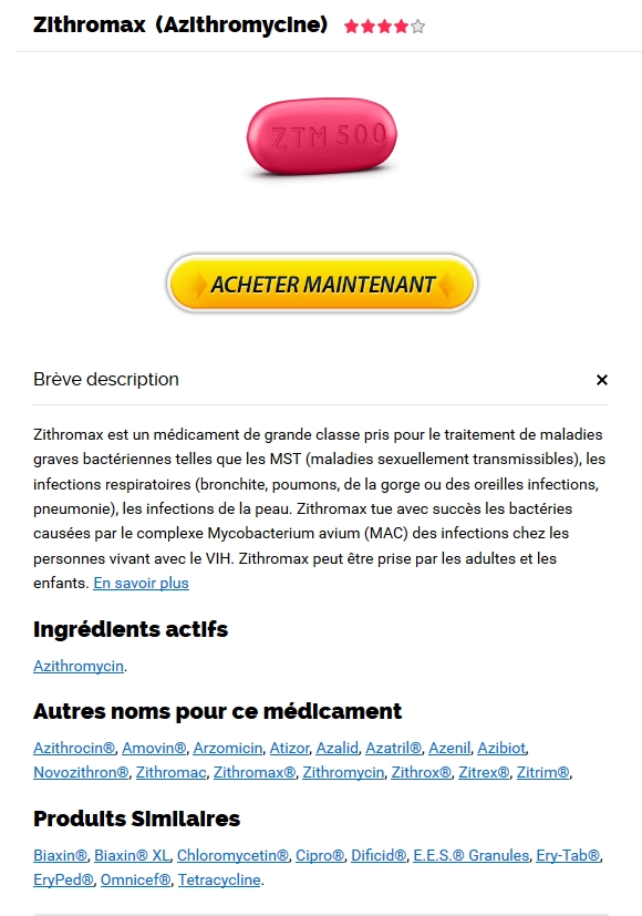 meilleur prix azithromycin 250mg avec expédition