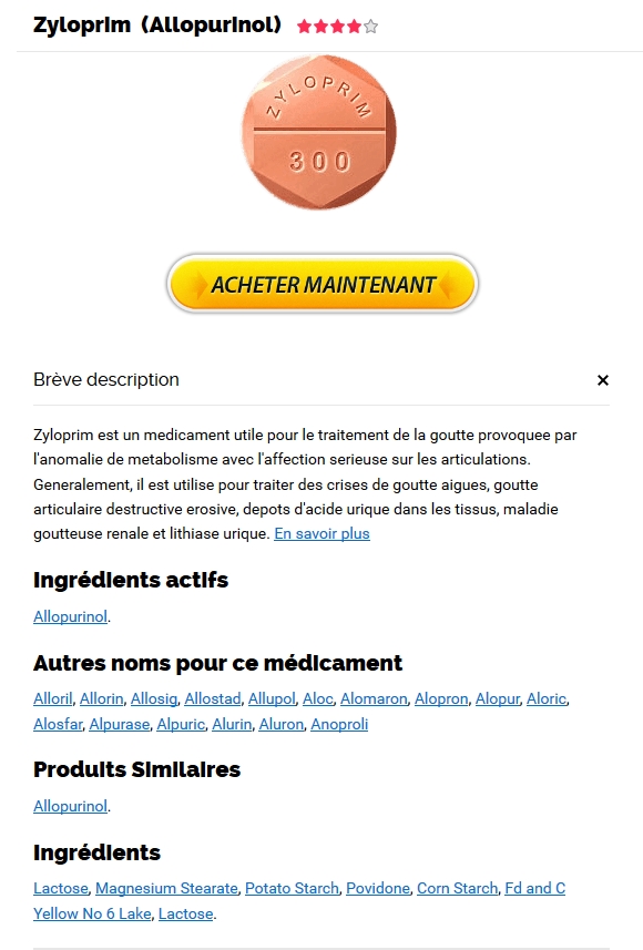 Zyloprim Pharmacie Par Internet En France. Zyloprim en ligne pas cher插图