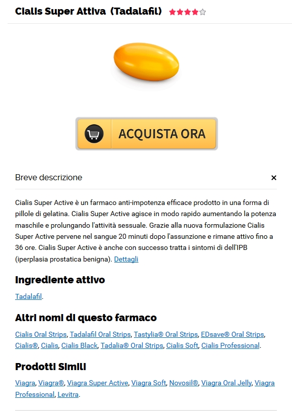 Acquistare Cialis Super Active 20 mg più economico. I migliori prezzi più bassi per tutti i farmaci