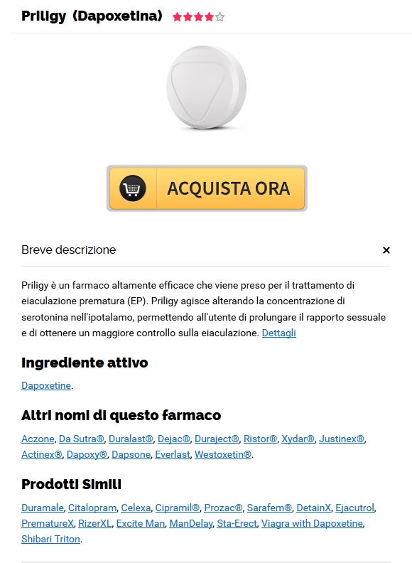 Negozio Online Priligy 30 mg. Spediamo con lo SME, Fedex, UPS e Altro