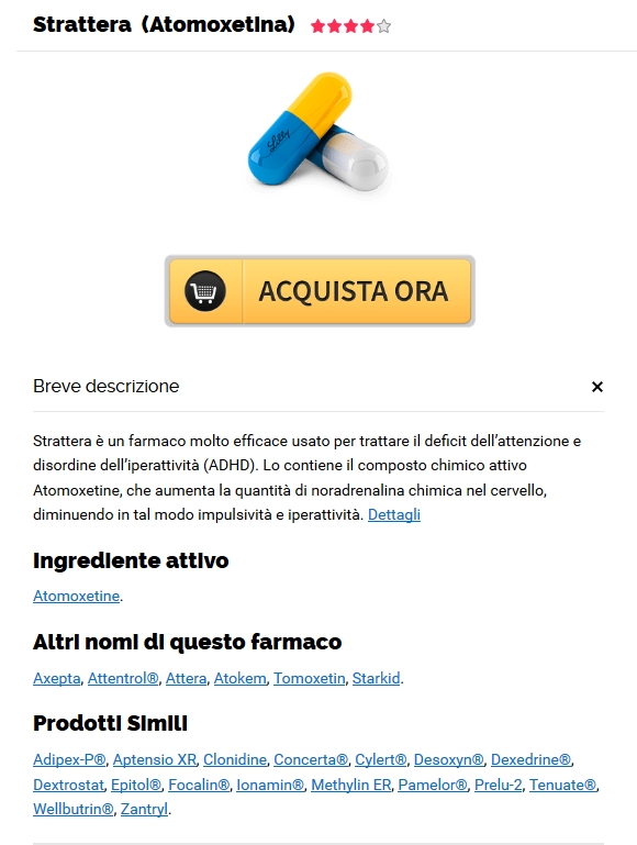 Farmacia Sconto Strattera 10 mg | Best Place To Order Generics