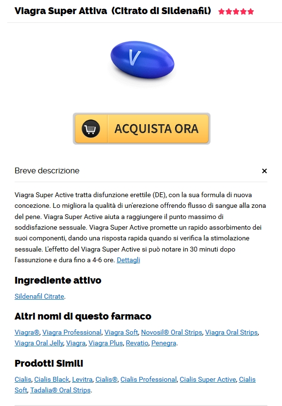 Viagra Super Active 100 mg Generico Ordine Online