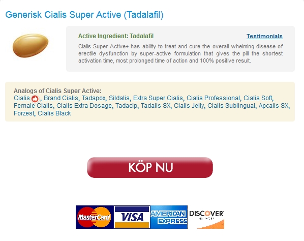 Cialis Super Active Onlinepris | Beställ Cialis Super Active Piller