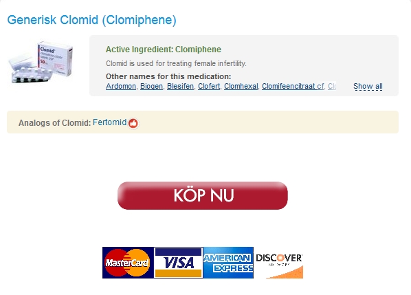 Generiskt Clomid Apotek. Clomid 50 mg i Sverige