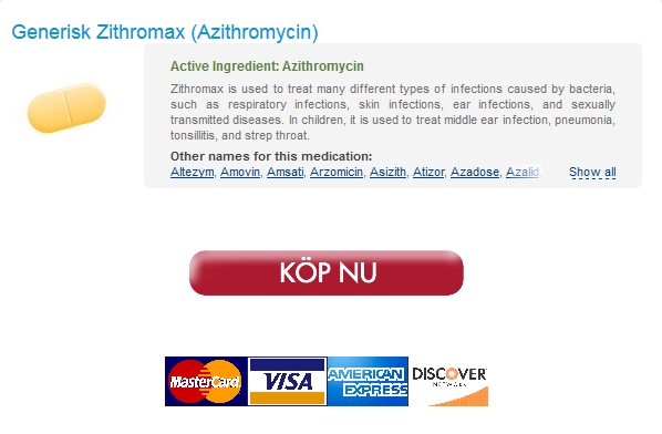 Zithromax Piller Ordning